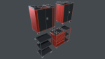 tool cabinet set