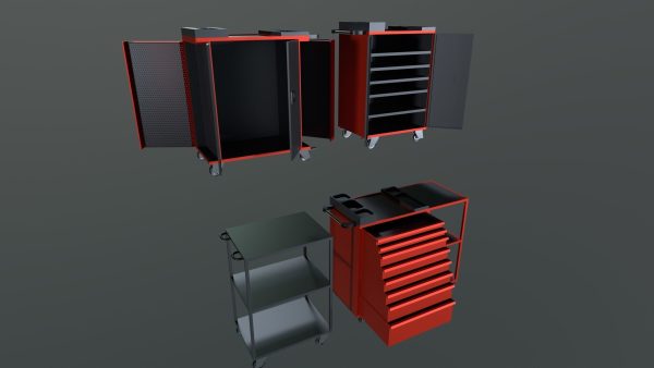tool cabinet set