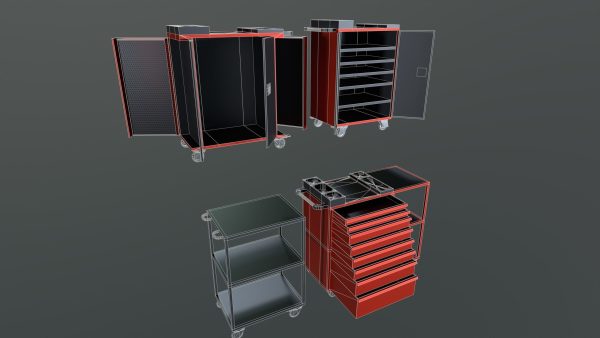tool cabinet set