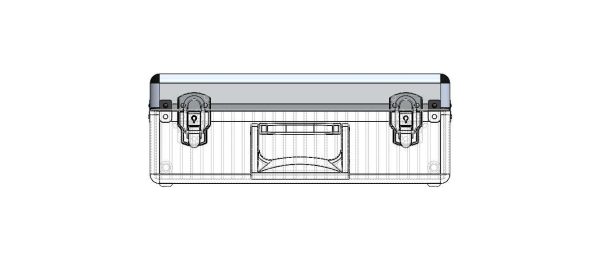 Tool Case Aluminium Radiused Edges