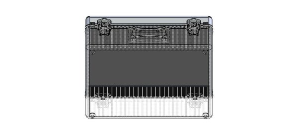 Tool Case Aluminium Radiused Edges