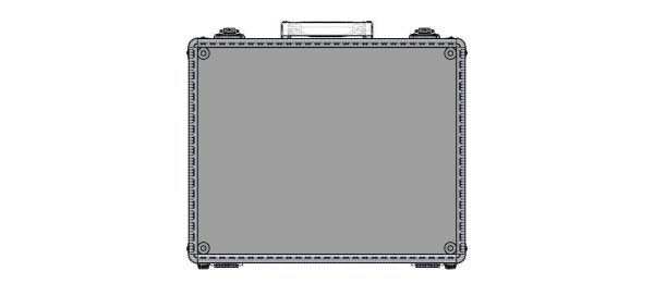 Tool Case Aluminium Radiused Edges