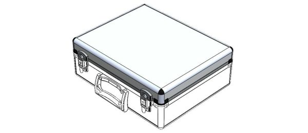 Tool Case Aluminium Radiused Edges