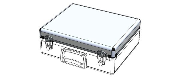Tool Case Aluminium Radiused Edges