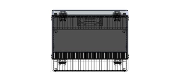 Tool Case Aluminium Radiused Edges