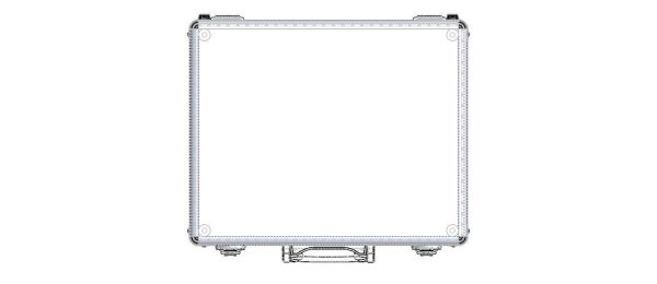 Tool Case Aluminium Radiused Edges