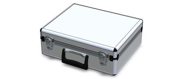 Tool Case Aluminium Radiused Edges