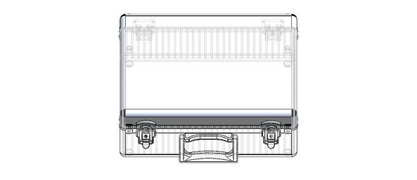 Tool Case Aluminium Radiused Edges