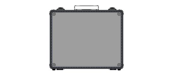 Tool Case Aluminium Radiused Edges