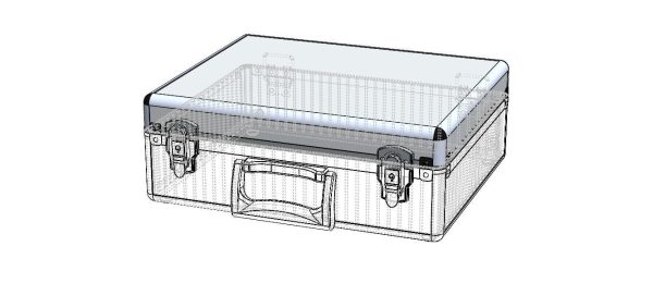Tool Case Aluminium Radiused Edges