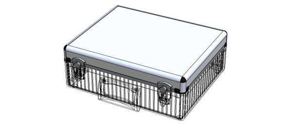 Tool Case Aluminium Radiused Edges