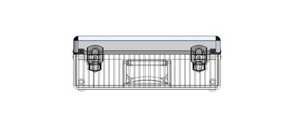 Tool Case Aluminium Radiused Edges