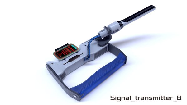 Toolkit sci-fi devices set - lowpoly PBR