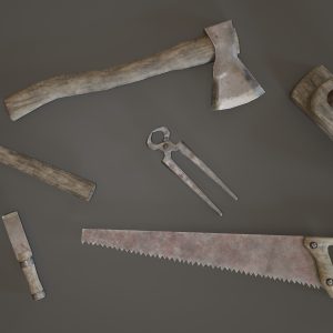 Tools - Low Poly saw
