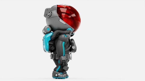 TOON  ASTRONAUT S-590  RIGGED
