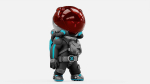 TOON  ASTRONAUT S-590  RIGGED