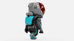TOON  ASTRONAUT S-590  RIGGED