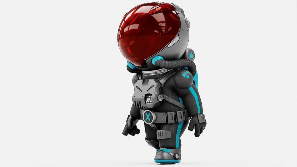 TOON  ASTRONAUT S-590  RIGGED