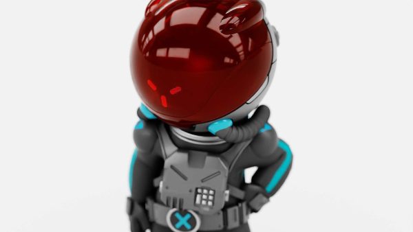 TOON  ASTRONAUT S-590  RIGGED
