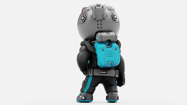 TOON  ASTRONAUT S-590  RIGGED