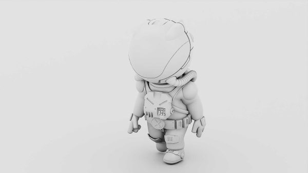 TOON  ASTRONAUT S-590  RIGGED