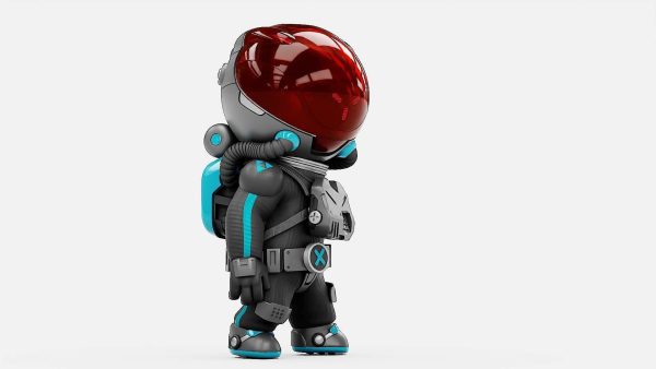 TOON  ASTRONAUT S-590  RIGGED