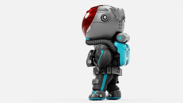 TOON  ASTRONAUT S-590  RIGGED