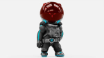 TOON  ASTRONAUT S-590  RIGGED