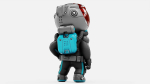 TOON  ASTRONAUT S-590  RIGGED