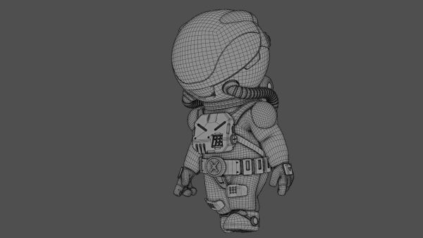 TOON  ASTRONAUT S-590  RIGGED