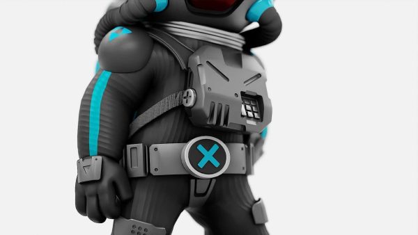 TOON  ASTRONAUT S-590  RIGGED
