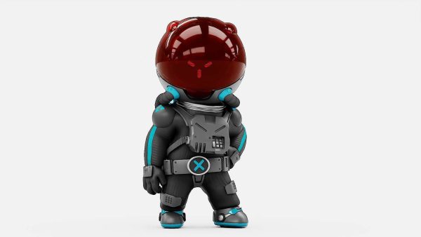 TOON  ASTRONAUT S-590  RIGGED