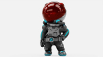 TOON  ASTRONAUT S-590  RIGGED