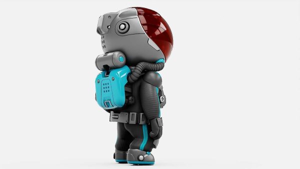 TOON  ASTRONAUT S-590  RIGGED
