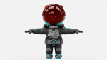 TOON  ASTRONAUT S-590  RIGGED