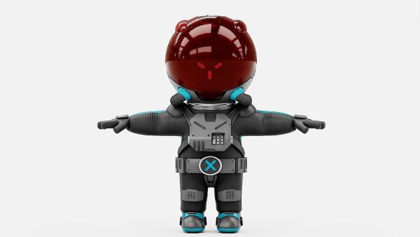 TOON  ASTRONAUT S-590  RIGGED