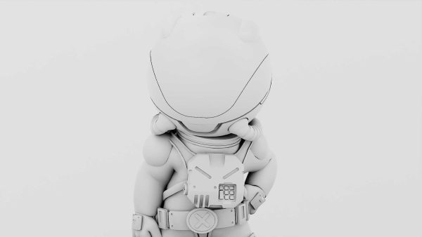 TOON  ASTRONAUT S-590  RIGGED