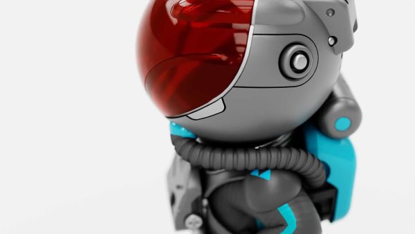 TOON  ASTRONAUT S-590  RIGGED