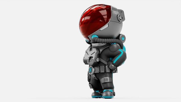 TOON  ASTRONAUT S-590  RIGGED