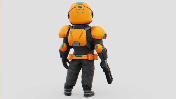 TOON TROOPER AHILLON  RIGGED