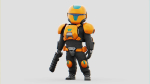 TOON TROOPER AHILLON  RIGGED