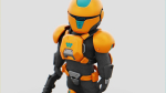 TOON TROOPER AHILLON  RIGGED