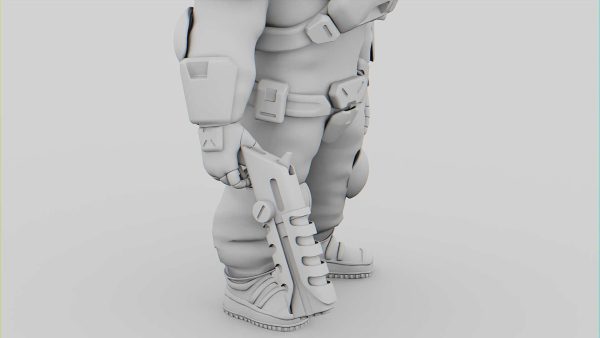 TOON TROOPER AHILLON  RIGGED