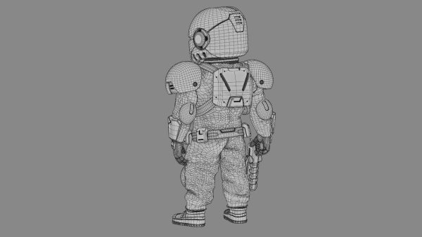 TOON TROOPER AHILLON  RIGGED