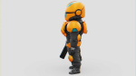 TOON TROOPER AHILLON  RIGGED
