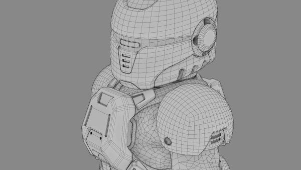 TOON TROOPER AHILLON  RIGGED