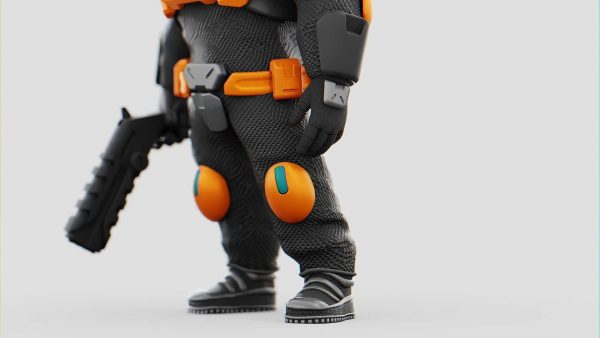 TOON TROOPER AHILLON  RIGGED