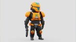 TOON TROOPER AHILLON  RIGGED