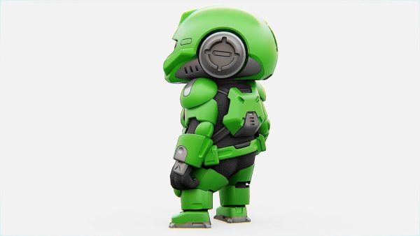 TOON TROOPER B-250   RIGGED