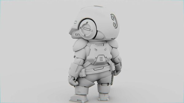 TOON TROOPER B-250   RIGGED